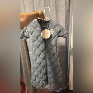 Quilted Gray Kids Sleep Sack